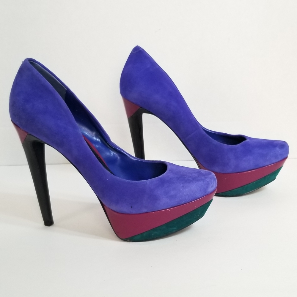 Jessica Simpson size 6.5 Multicolor Platform Heels